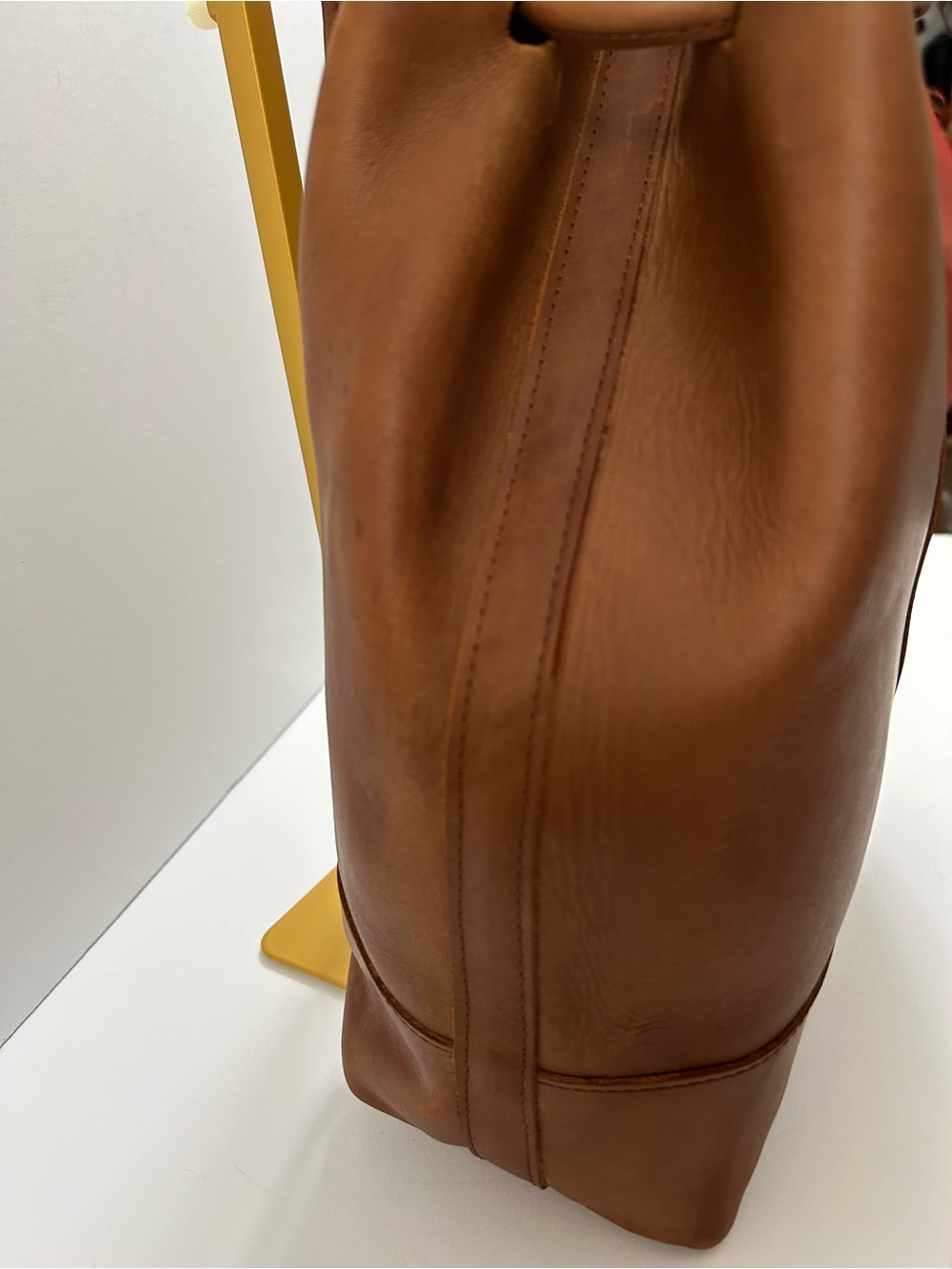 ABLE April Leather convertible backpack bag - Picture 6 of 13